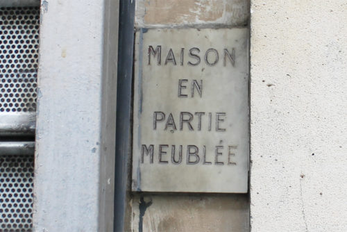 Maison meublée