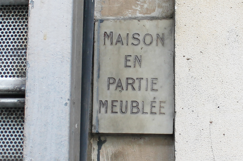 Maison meublée