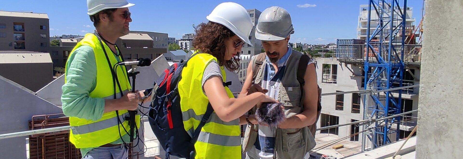 Cueillette sonore sur le Chantier “TOPAZE”