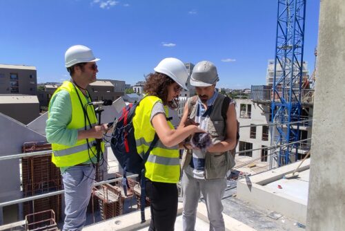 Cueillette sonore sur le Chantier “TOPAZE”