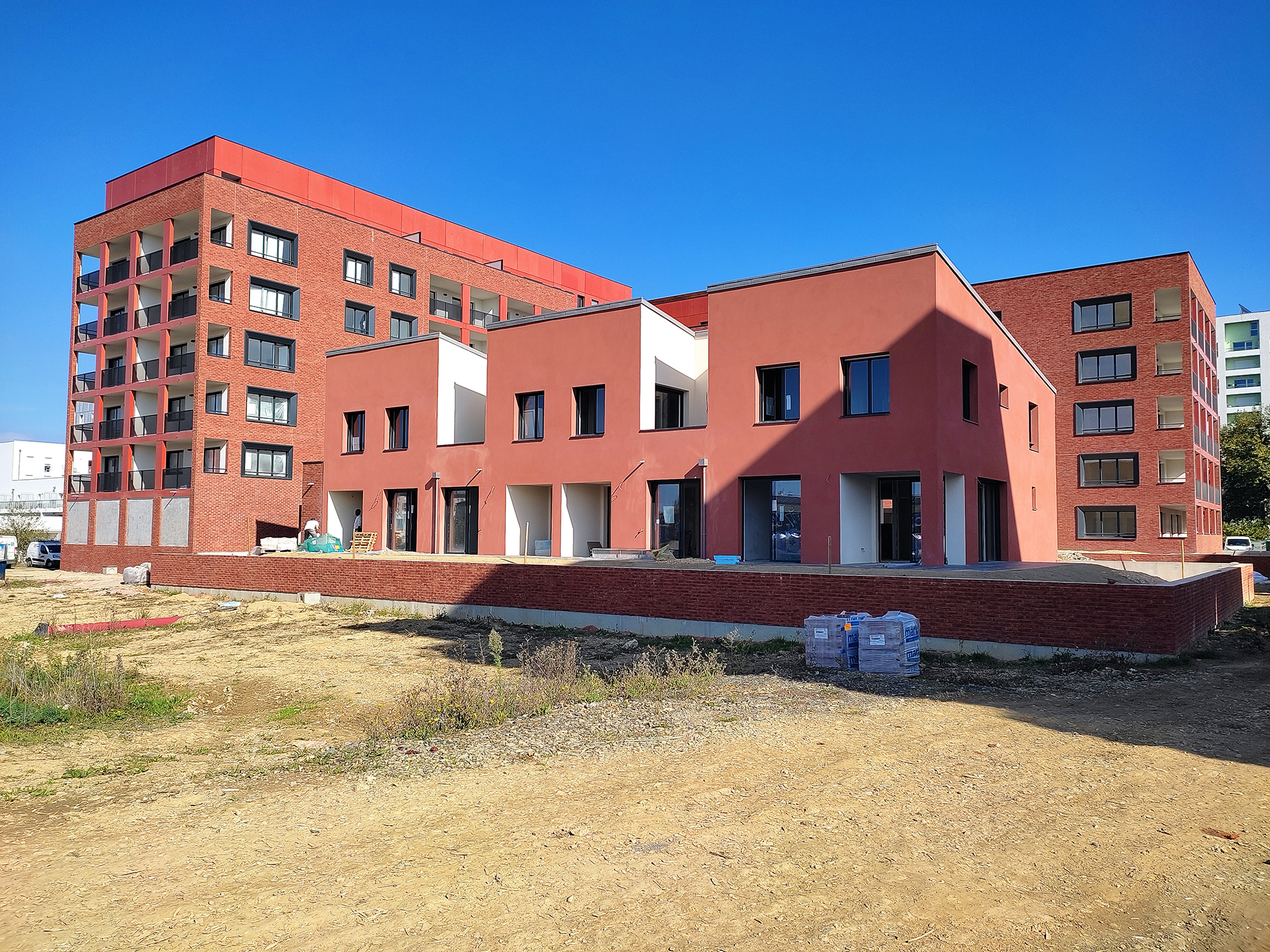 L'atelier d'amarante, Résidence de 65 logements neufs, La Courrouze, Rennes