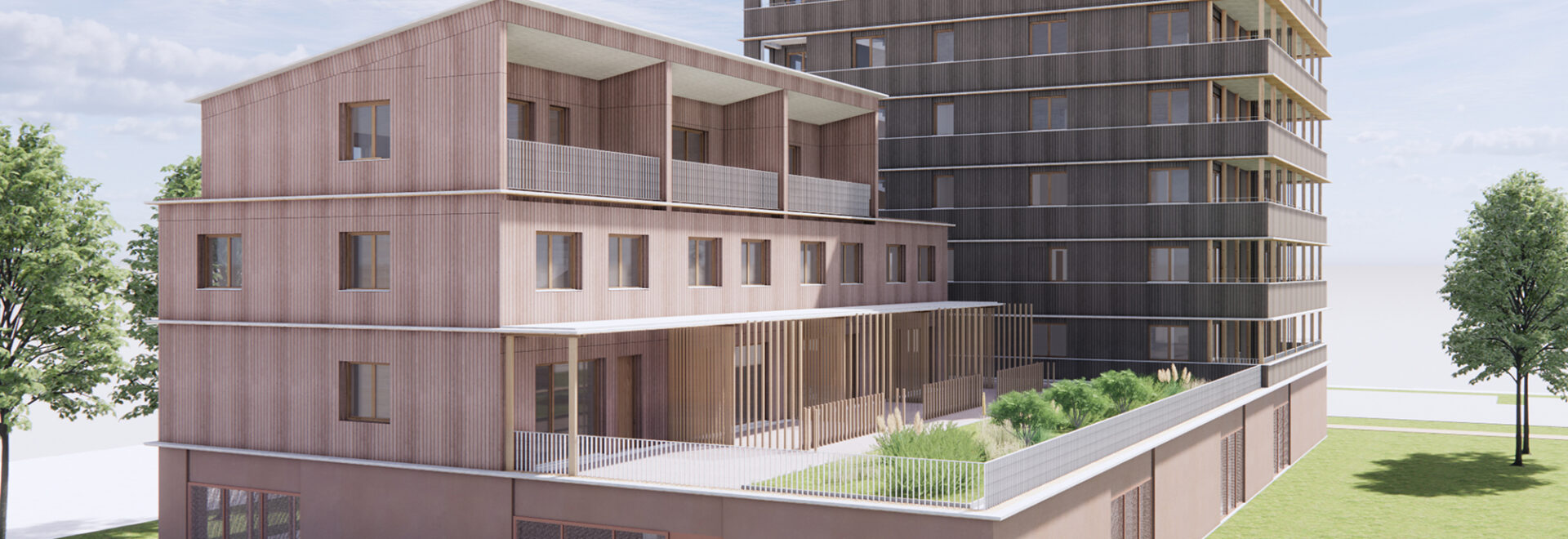 Image du futur projet de logements neufs Cœur Courrouze, Rennes