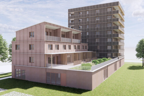 Image du futur projet de logements neufs Cœur Courrouze, Rennes