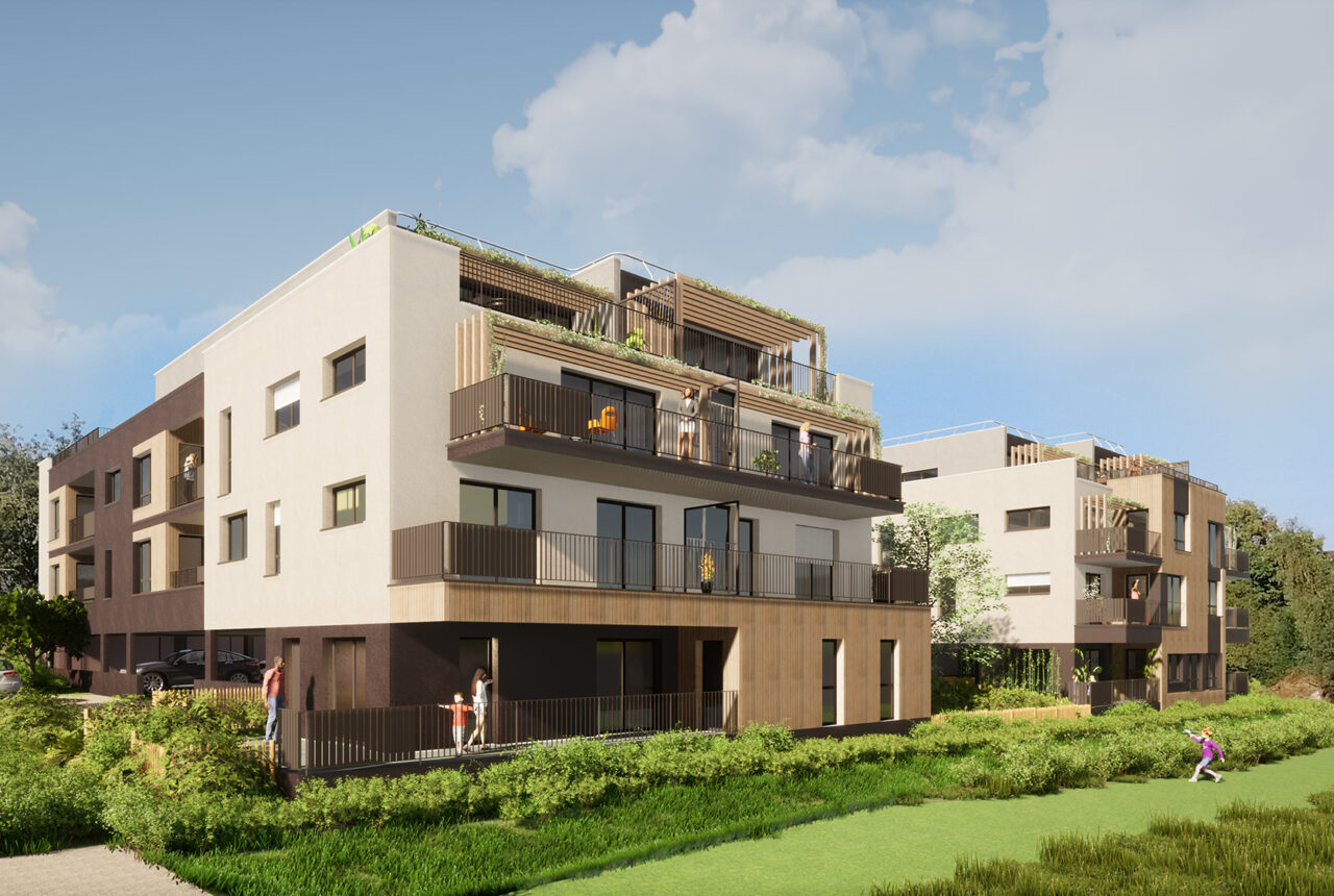 Image du projet de logements neufs LES ODONATES à Retiers
