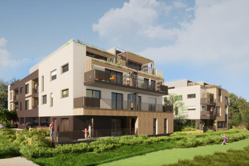 Image du projet de logements neufs LES ODONATES à Retiers
